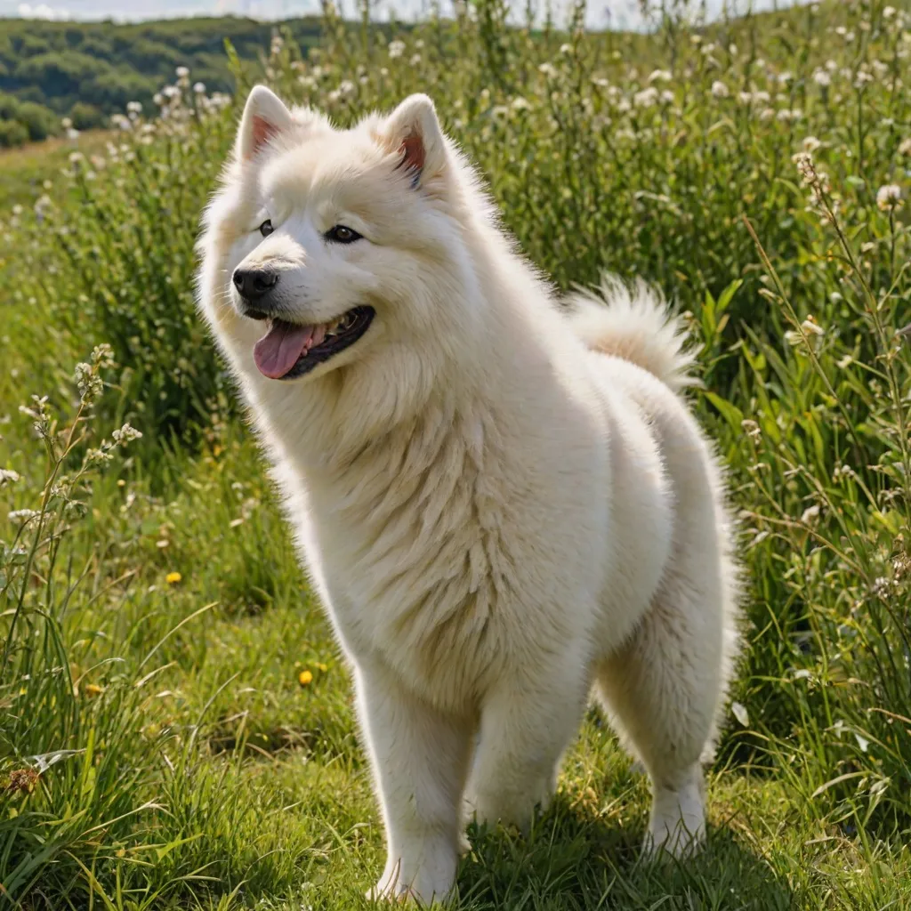 Pies Samoyed – opis rasy, wymagania