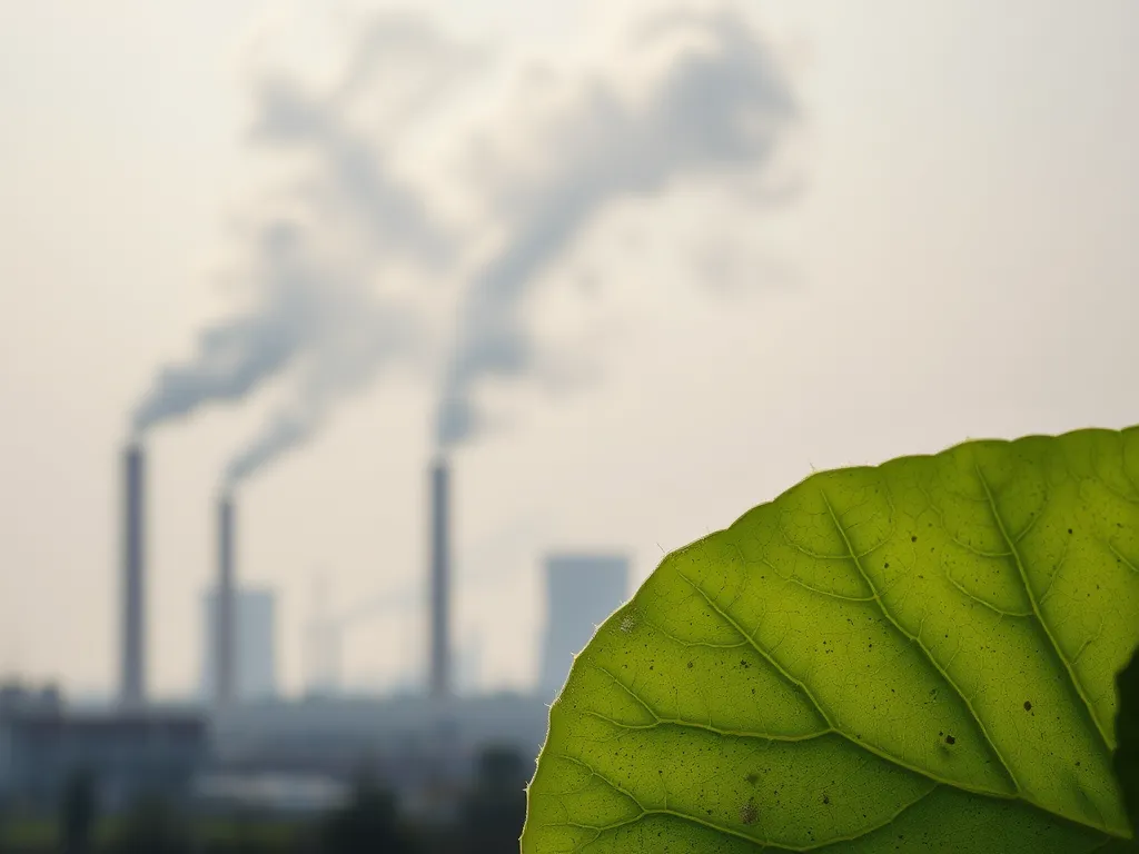 Wpływ zanieczyszczeń powietrza na wzrost i rozwój roślin