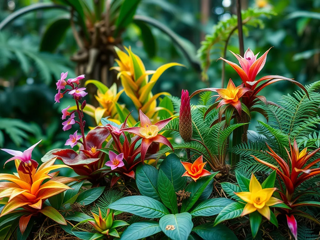 Epifity tropikalne – życie na innych roślinach bez wyrządzania im szkody