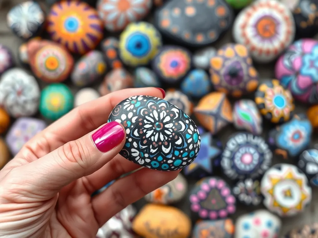 Malowane kamienie wzory: odkryj kreatywne inspiracje na każdą porę roku