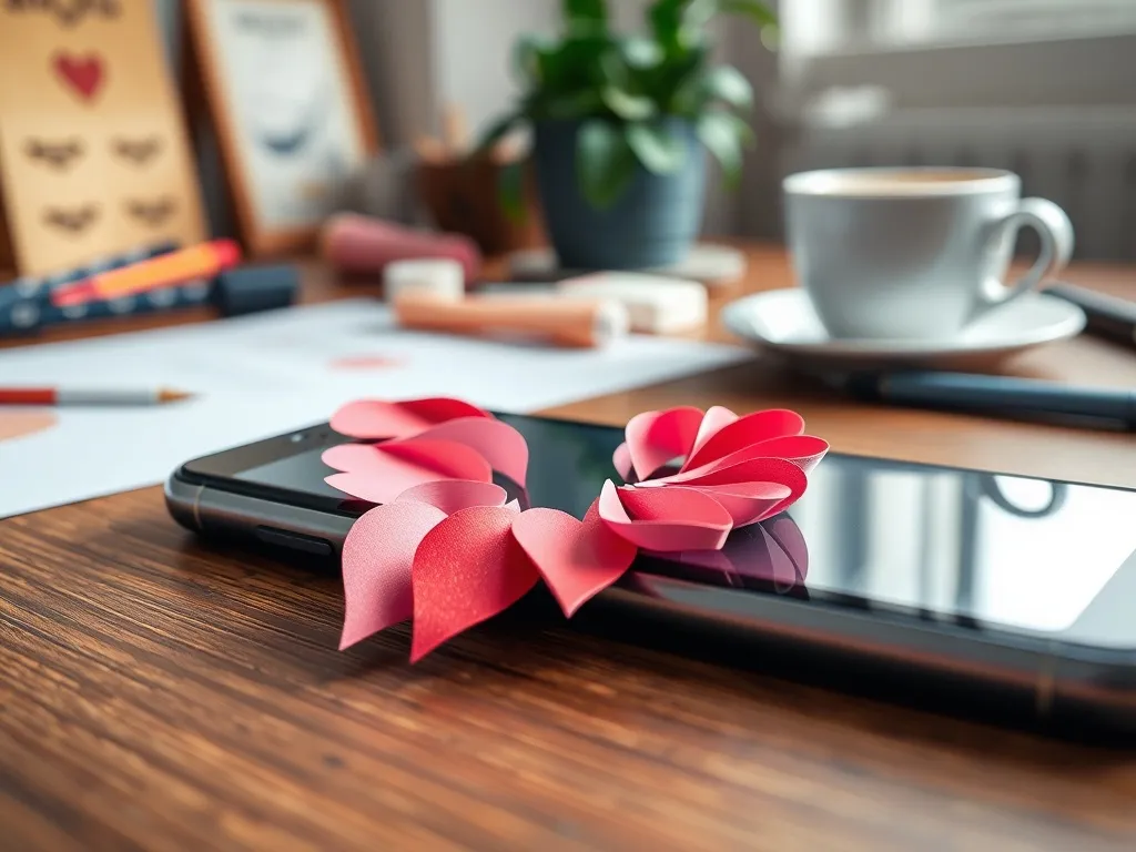 Jak zrobić takie serduszko na telefonie? Prosty przewodnik krok po kroku