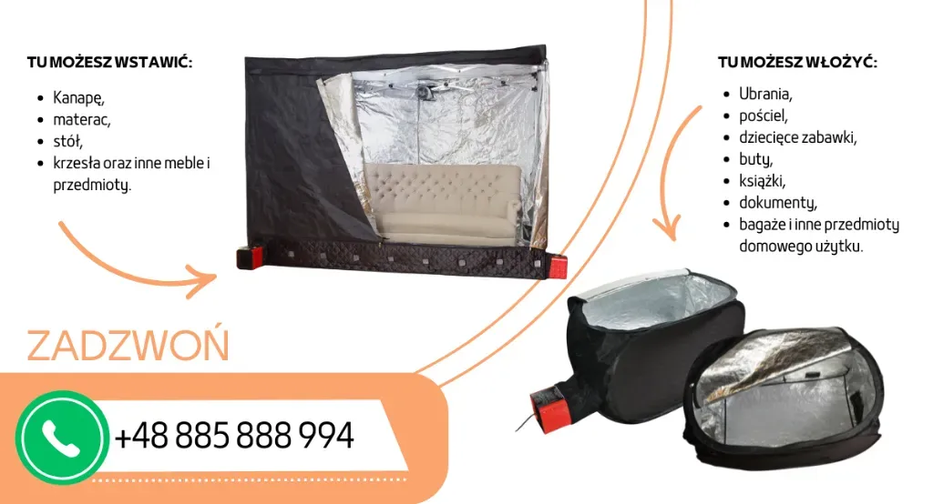 namioty i torby grzewcze