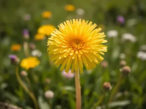 Mniszek lekarski jako cenne źródło składników odżywczych