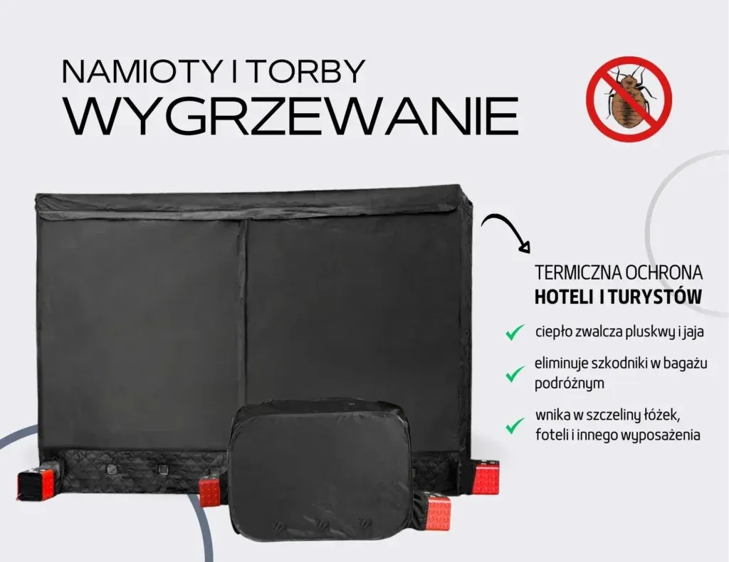 namioty grzewcze na pluskwy